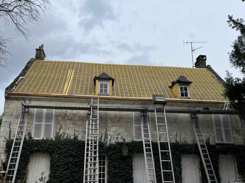 Pose de zinguerie, Compiègne, MS Couverture