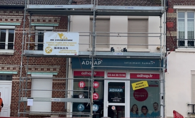 Pose de couvertine en zinc à Ressons sur Matz, Compiègne, MS Couverture